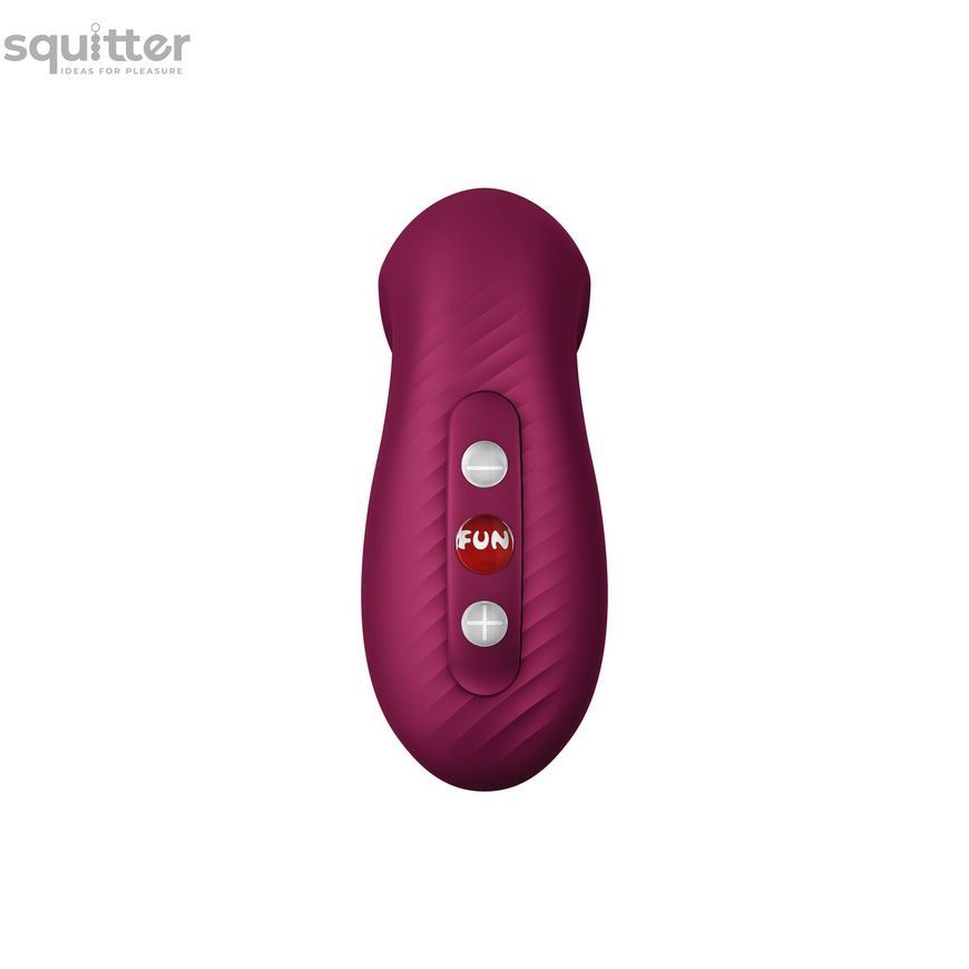 Вакуумний стимулятор Fun Factory Desire Wine Red, 11 режимів роботи, перезаряджуваний SX3298 - онлайн-сексшоп Сквітер