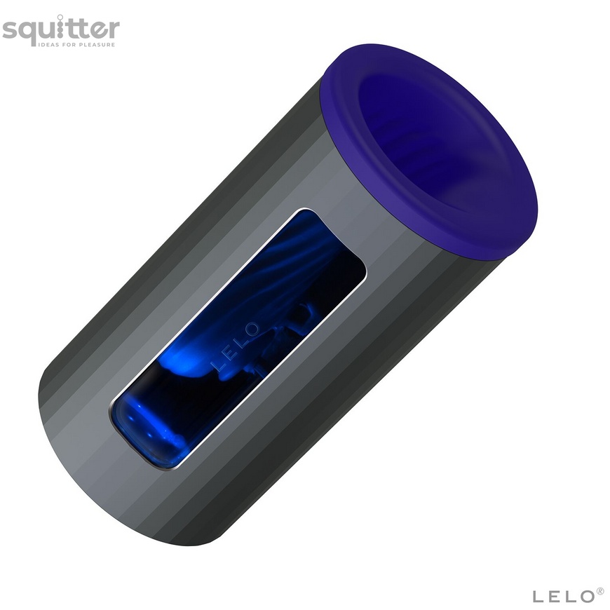 Смарт мастурбатор LELO F1S V2 Blue, вибрации, технология SENSONIC, игра в приложении SO8121 фото