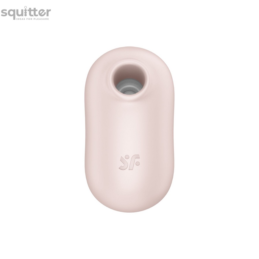 Вакуумний стимулятор із вібрацією Satisfyer Pro To Go 2 Beige SO7796 фото