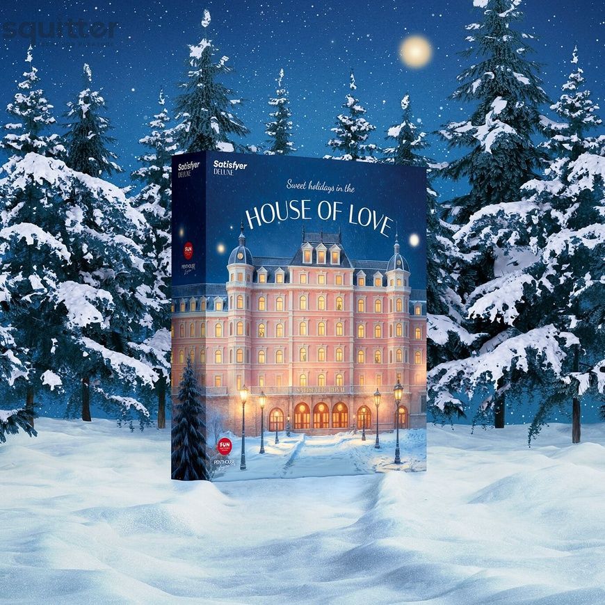 Подарунковий набір Satisfyer Deluxe Advent Calendar 2025 SX2854 - онлайн-сексшоп Сквітер