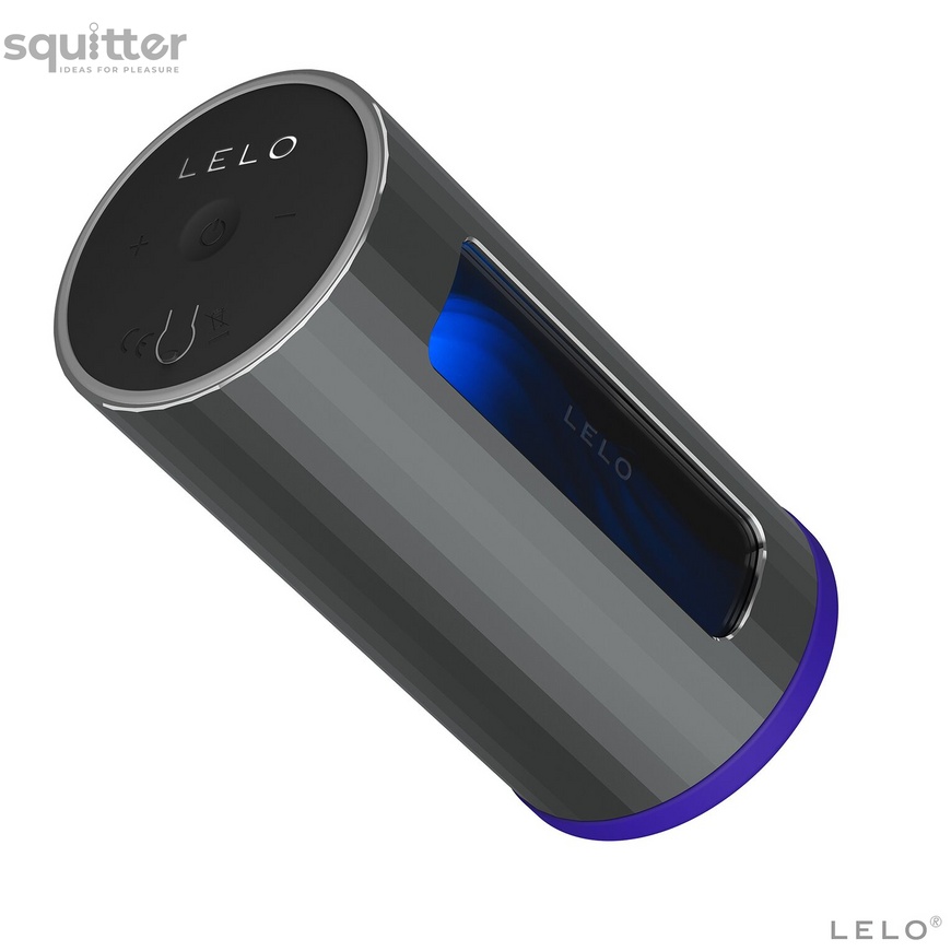 Смарт мастурбатор LELO F1S V2 Blue, вібрації, технологія SENSONIC, гра в застосунку SO8121 фото