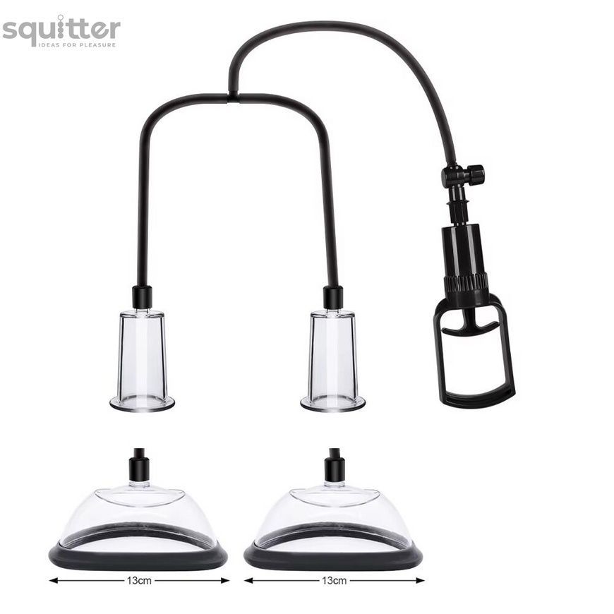 Вакуумна помпа для грудей та сосків Men Powerup Passion Pump SX3005 - онлайн-сексшоп Сквітер