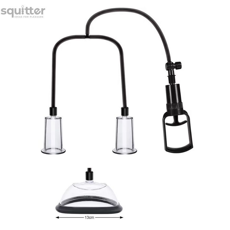 Вакуумна помпа для грудей та сосків Men Powerup Passion Pump SX3005 - онлайн-сексшоп Сквітер