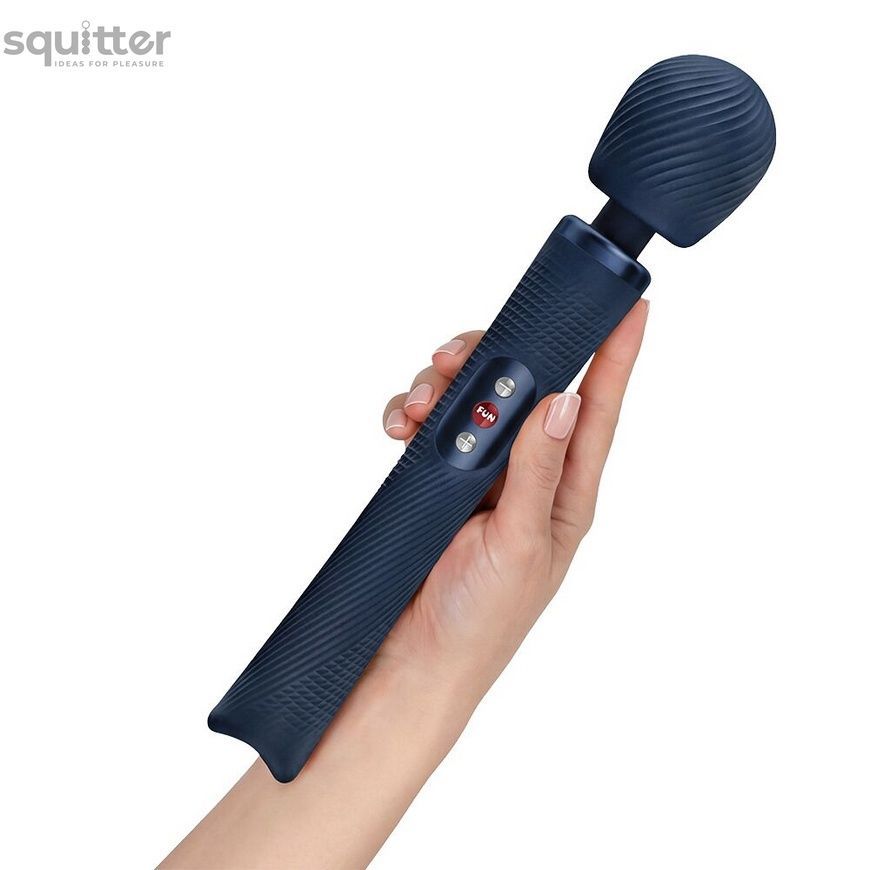 Вібромасажер Fun Factory VIM Vibrating Wand Nightblue, суперпотужний та легкий, до 6 годин роботи SX3660 - онлайн-сексшоп Сквітер