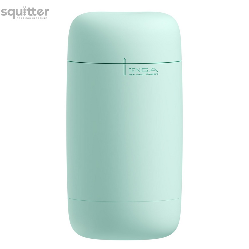 Мастурбатор TENGA PUFFY MINT GREEN, ультрамягкий материал, многоразовый, сквозной SO8068 фото