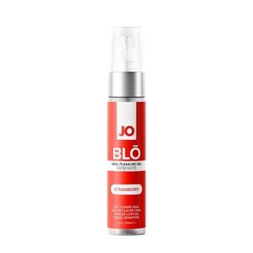 Гель для оральних пестощів JO - BLO - Strawberry 30 мл SX4600 - онлайн-сексшоп Сквітер