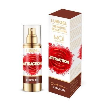 Рідкий вібратор MAI Lubigel Chocolate (30 мл), густий гель, дуже смачний, діє до 30 хвилин SO2415 - онлайн-сексшоп Сквітер