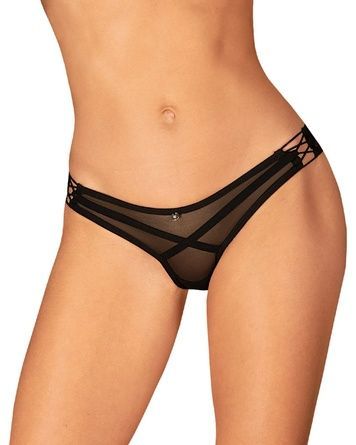 Трусики Obsessive Roxelia thong XL/2XL SO9076 - онлайн-сексшоп Сквітер