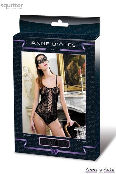 Боді-сітка Anne De Ales BAROQUE Black M/L SO1935 фото