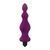 Анальна пробка з вібрацією Adrien Lastic Bullet Amuse Purple, макс. діаметр 3,9 см AD20293 - онлайн-сексшоп Сквітер