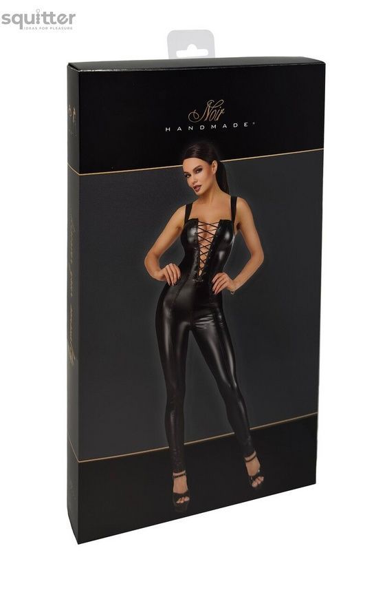 Комбінезон Noir Handmade F362 Vixen Lace-Up Bodysuit XL SX4067 - онлайн-сексшоп Сквітер