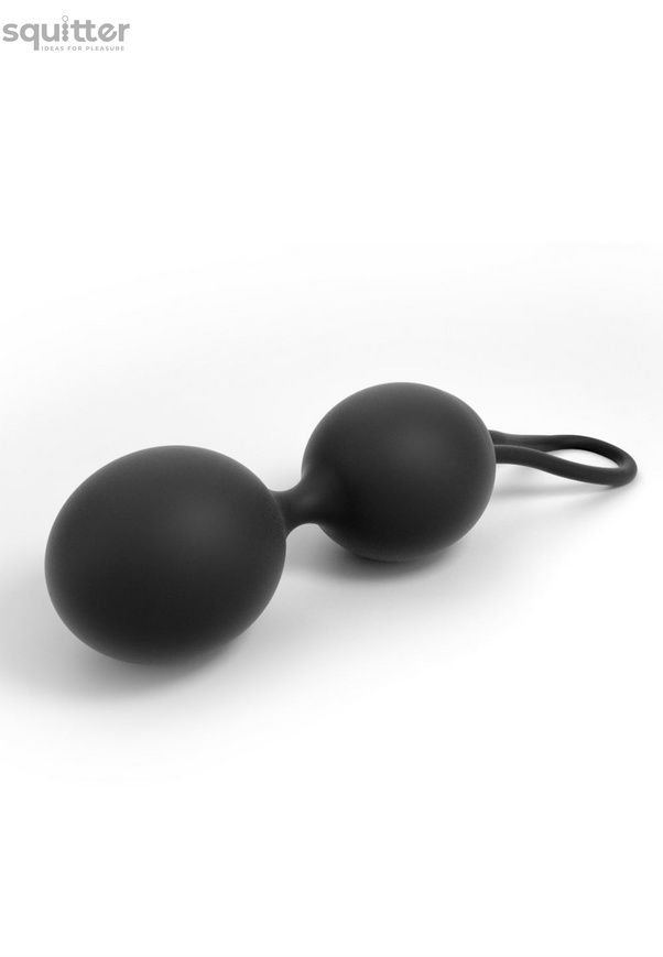 Вагинальные шарики Dorcel Dual Balls Black, диаметр 3,6см, вес 55гр SO3089 фото