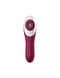 Вакуумний стимулятор із вібрацією Satisfyer Dual Crush Wine Red SO6088 фото 2