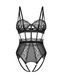Боді Obsessive Hersis crotchless teddy L/XL SX3088,9 - інтернет-магазин інтимних товарів Squitter