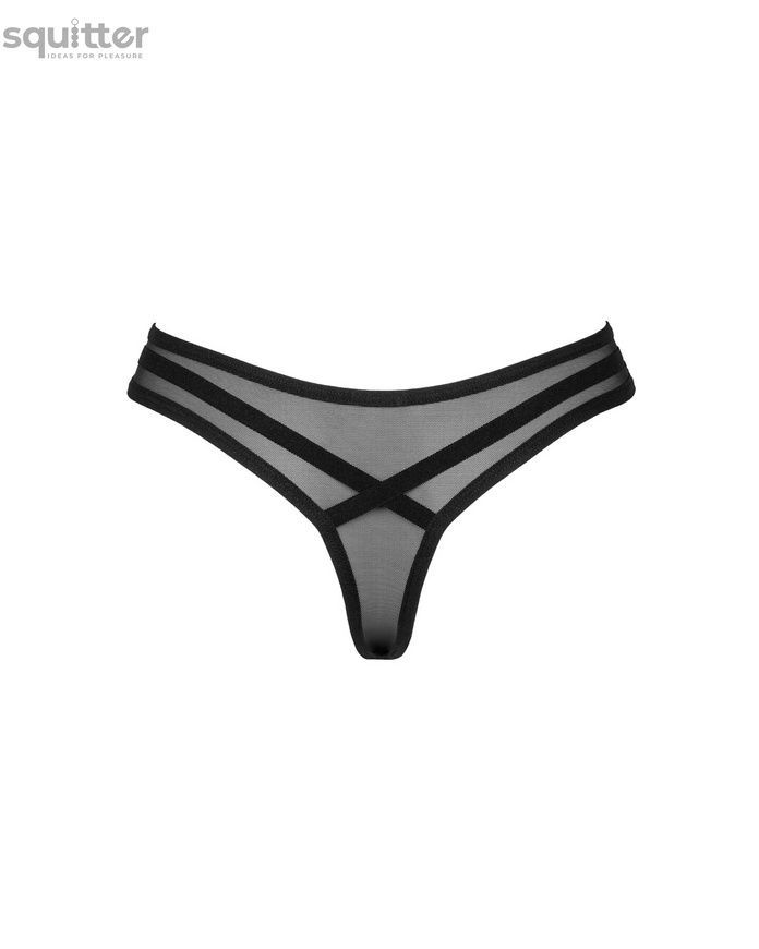 Трусики Obsessive Roxelia thong XL/2XL SO9076 - онлайн-сексшоп Сквітер
