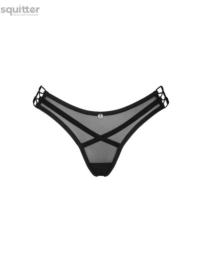 Трусики Obsessive Roxelia thong XL/2XL SO9076 - онлайн-сексшоп Сквітер