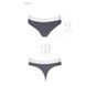 Спортивні трусики-стрінги Passion PS007 PANTIES S, dark grey SO4249,5 - інтернет-магазин інтимних товарів Squitter