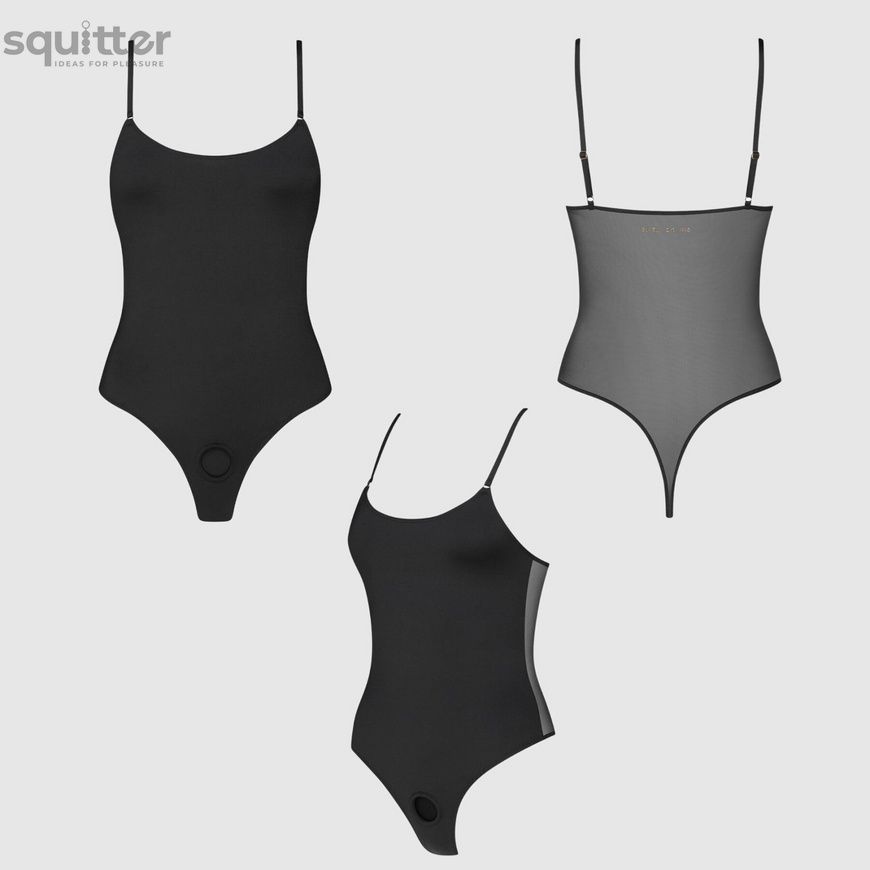Боді з фіксацією ділдо Strap-On-Me Harness Body Signature - S - Black SX3506 - онлайн-сексшоп Сквітер