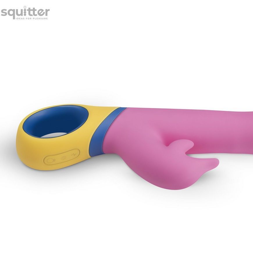 Вібратор-кролик з ротацією PMV20 Copy - Dolphin Vibrator SO4426 - онлайн-сексшоп Сквітер