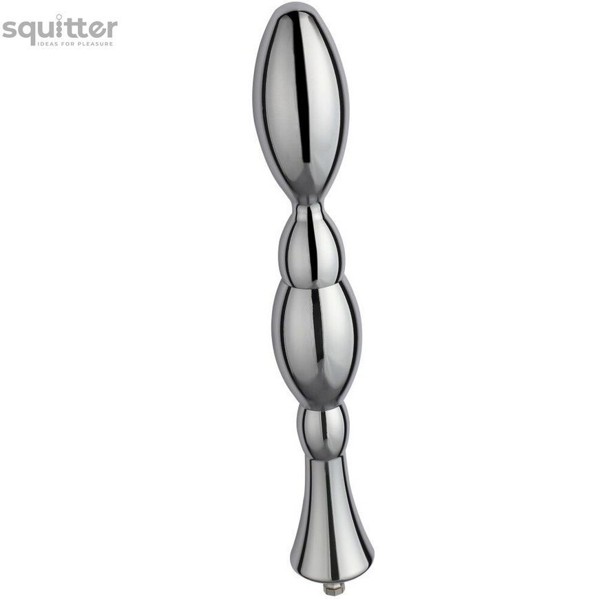 Металлический анальный плаг для секс-машин Hismith Bullet Anal Toy, система KlicLok SO6217 - онлайн-сексшоп Сквитер