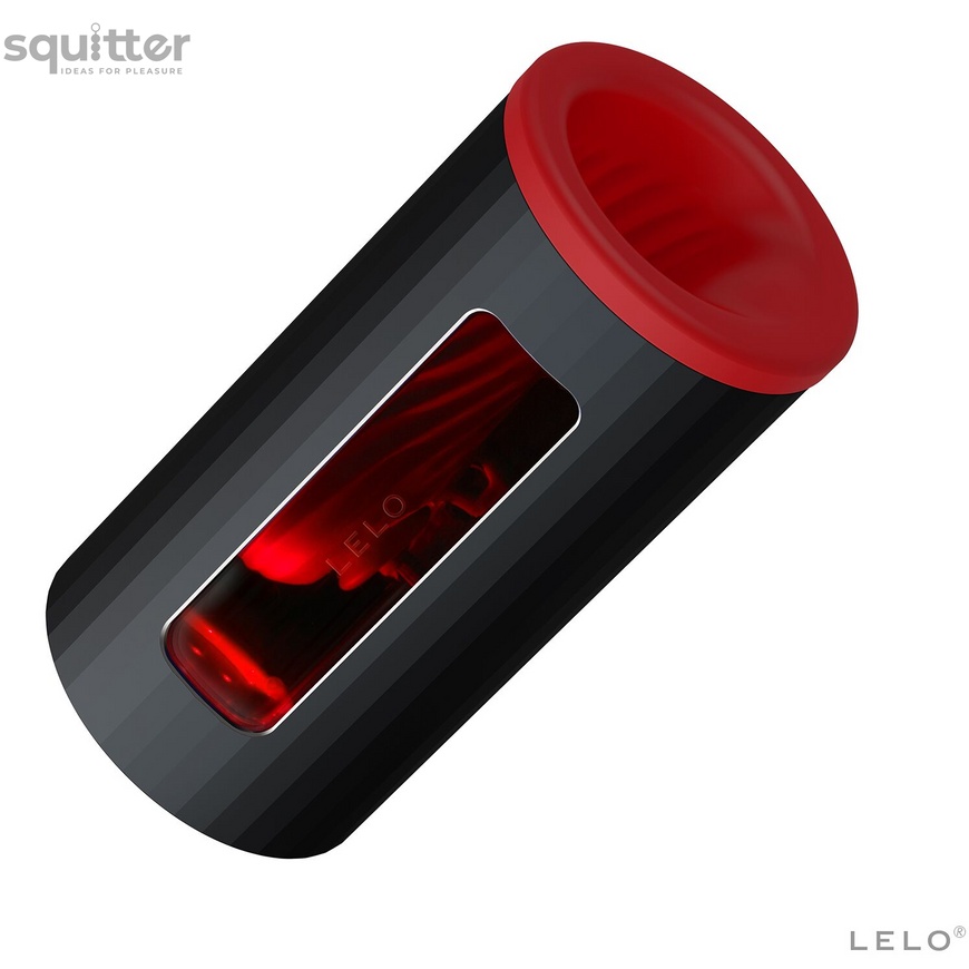 Смарт мастурбатор LELO F1S V2 Red, вибрации, технология SENSONIC, игра в приложении SO8122 фото