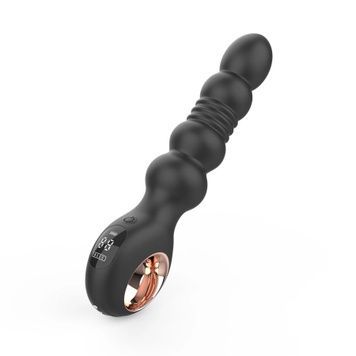 Анальний вібратор з пульсацією Loviss Thor Thrusting Anal Plug, 2 мотори SX3998 - онлайн-сексшоп Сквітер