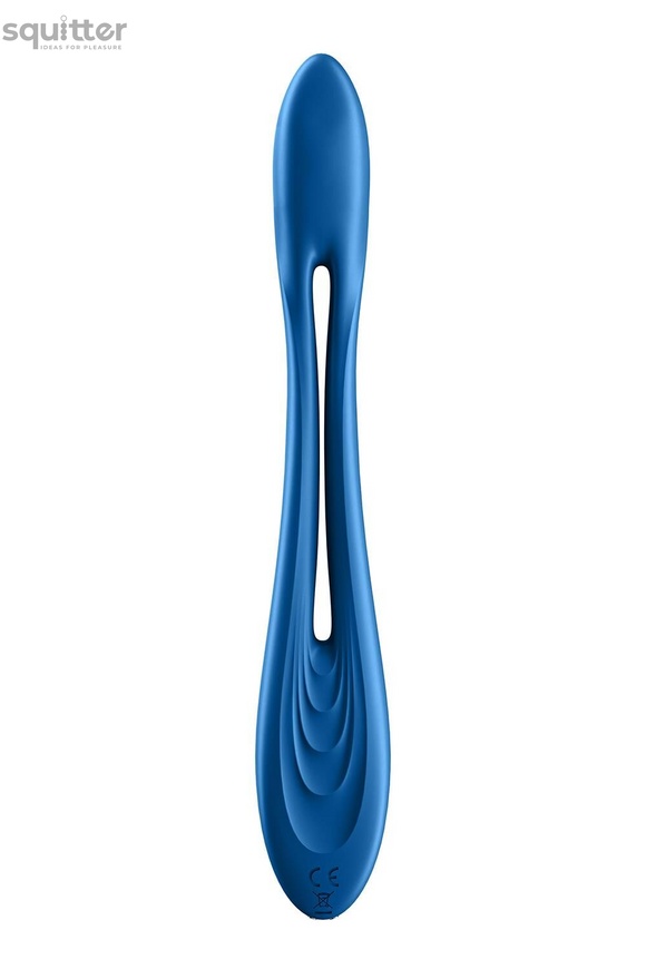 Універсальний гнучкий вібратор Import Satisfyer Elastic Game Dark Blue SO8496 фото