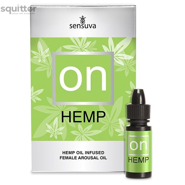 Возбуждающе капли для клитора Sensuva - ON for Her Hemp Infused Arousal Oil (5 мл) с маслом конопли SO3178 фото