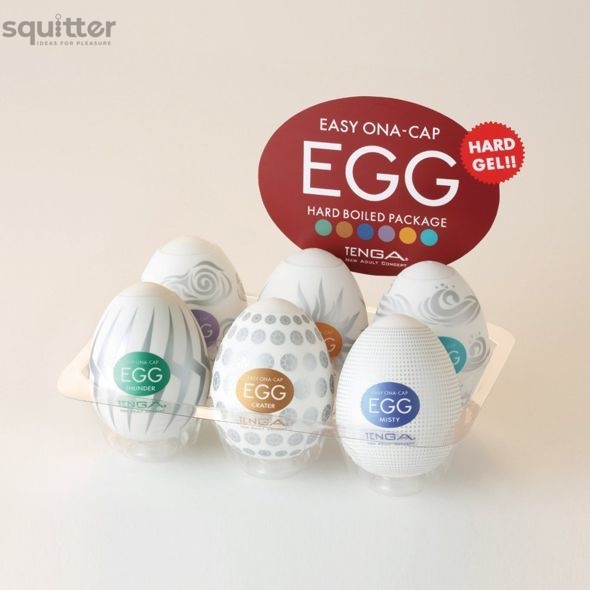 Набор мастурбаторов-яиц Tenga Egg Hard Boild Pack (6 яиц) EGG-VP62 фото