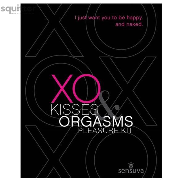 Подарунковий набір Sensuva XO Kisses & Orgasms (бальзам для губ із феромонами та рідкий вібратор) SO3151 фото