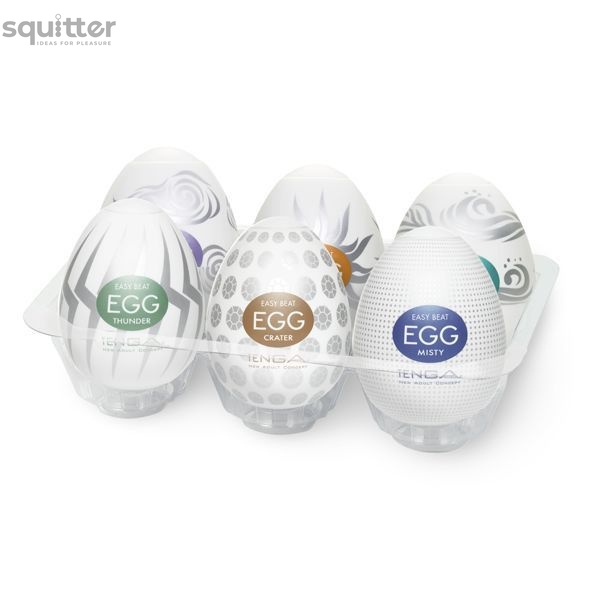 Набор мастурбаторов-яиц Tenga Egg Hard Boild Pack (6 яиц) EGG-VP62 фото