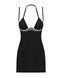 Obsessive Selinne chemise & thong M/LSO8671,3 - интернет-магазин интимных товаров Squitter