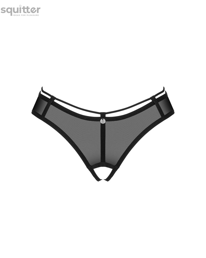 Трусики Obsessive Roxelia crotchless thong XS/S SO9077 фото