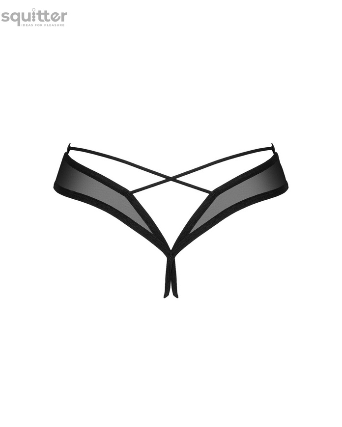 Трусики Obsessive Roxelia crotchless thong XS/S SO9077 фото