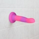 Светящийся в темноте фаллоимитатор ADDICTION Rave 8″ Glow in the Dark Dildo Pink Purple, 20,3 см SO6850 фото 6