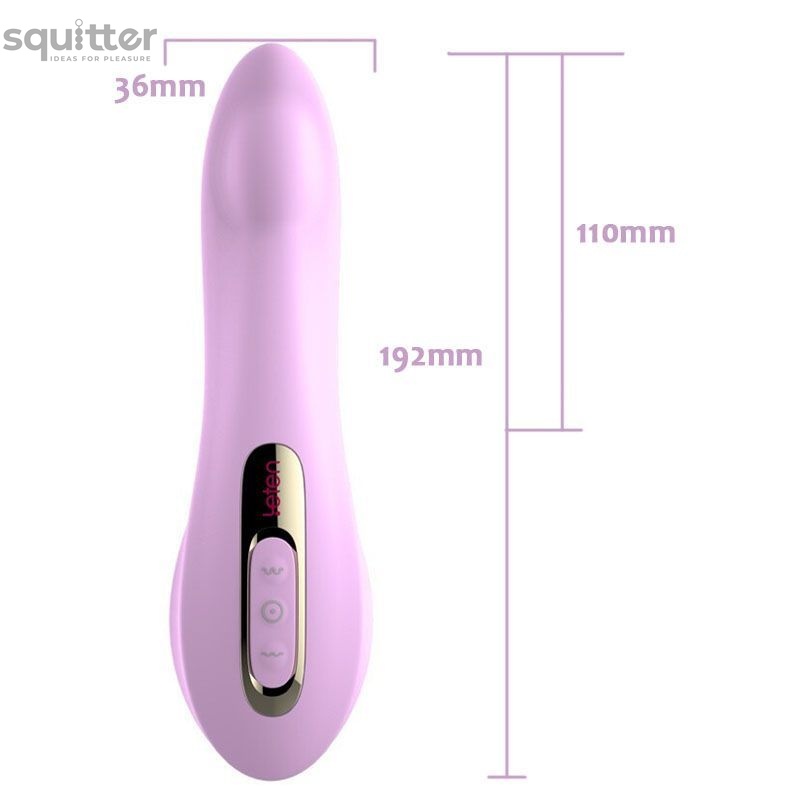 Вакуумный вибратор 3-в-1 Leten Sucking Vibrator (вакуум, вибрация, массажные движения язычка) SO3021 фото