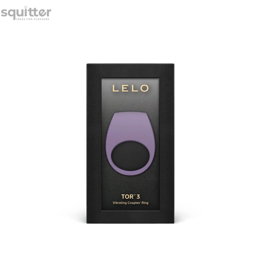 Ерекційне кільце з вібрацією LELO Tor 3 Violet Dusk SX0702 фото