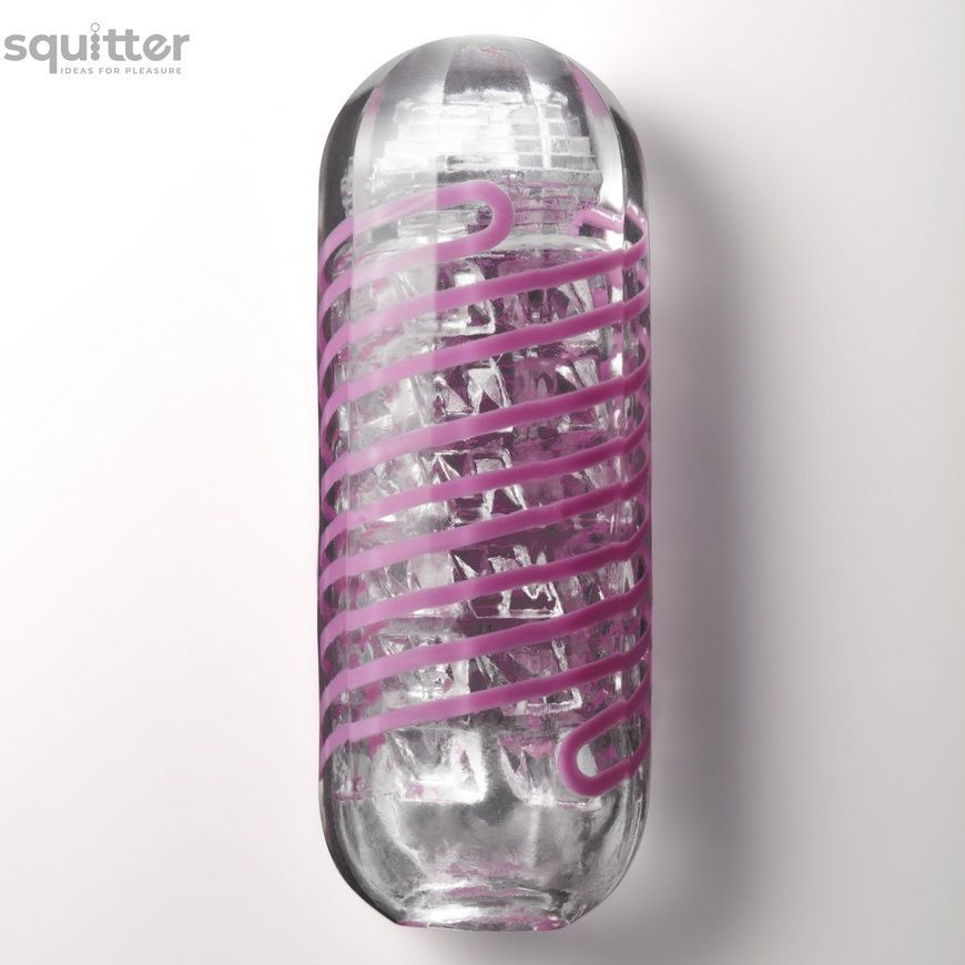 Мастурбатор Tenga Spinner 06 Brick з пружною стимулювальною спіраллю всередині SO4300 - онлайн-сексшоп Сквітер
