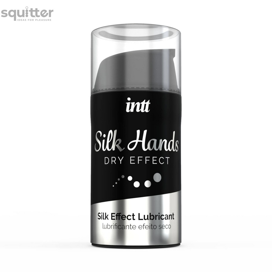 Ульта-густая силиконовая смазк Intt Silk Hands (15 мл) с матовым эффектом, шелковистый эффект SO2923 фото