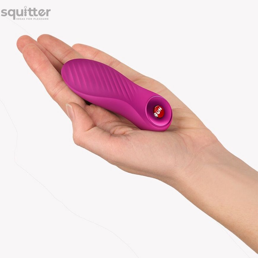 Віброкуля Fun Factory Bijou Magenta, 12 режимів, перезаряджувана SX3300 - онлайн-сексшоп Сквітер