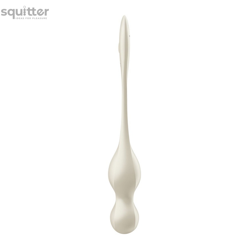 Вагінальні кульки з вібрацією Satisfyer Love Birds 1 Connect App White SX0569 фото