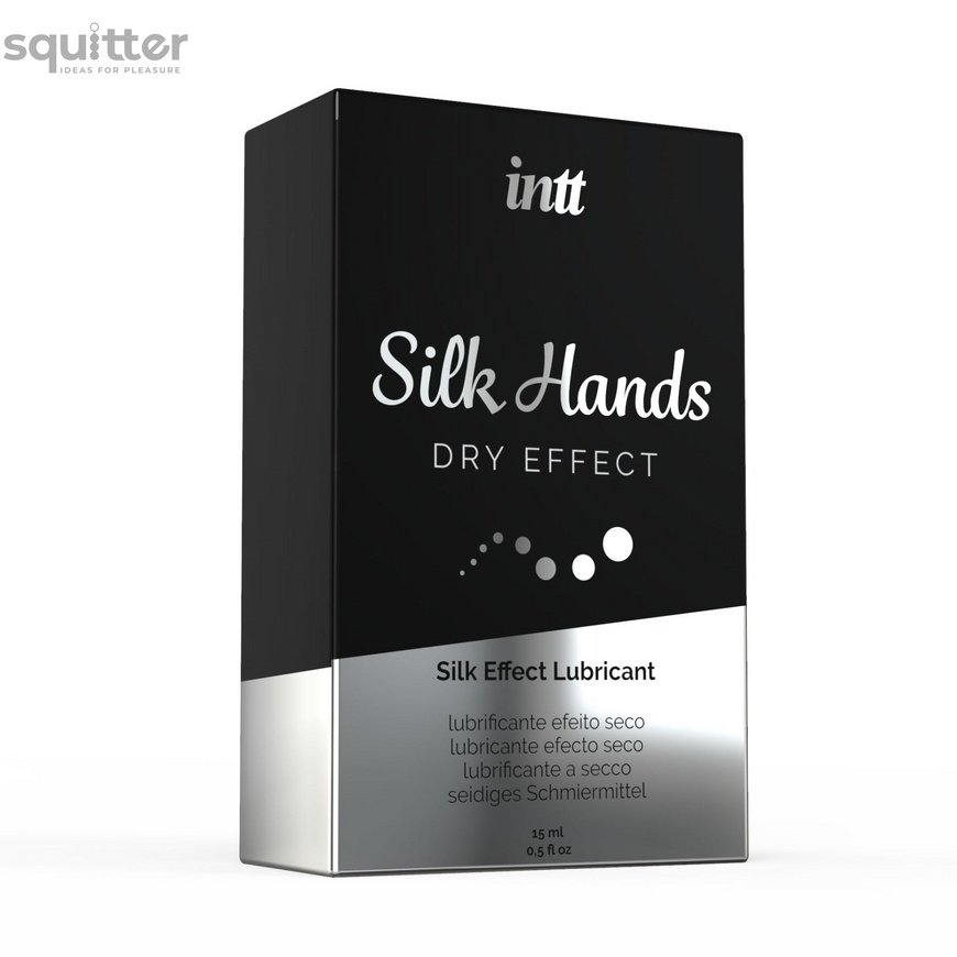 Ульта-густая силиконовая смазк Intt Silk Hands (15 мл) с матовым эффектом, шелковистый эффект SO2923 фото