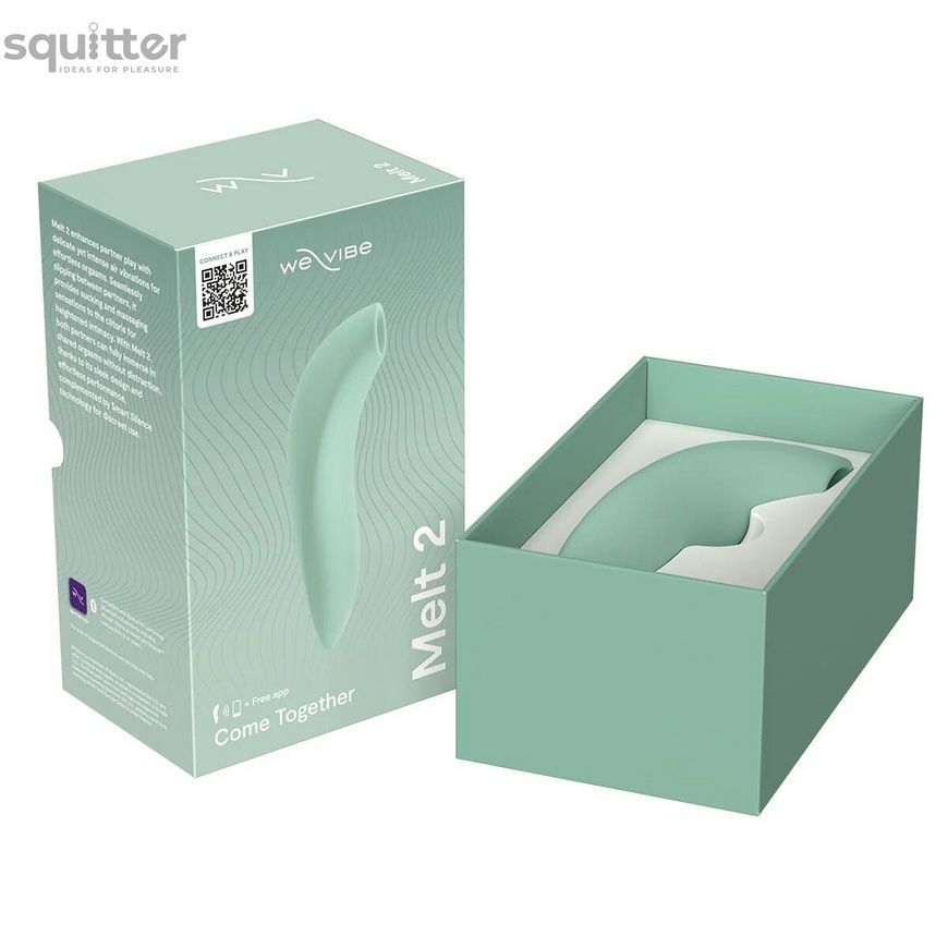 Вакуумний смарт-стимулятор для пар We-Vibe Melt 2 Sage SX3856 - онлайн-сексшоп Сквітер