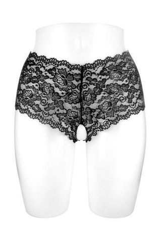 Трусики з доступом Fashion Secret JULIA Black SO2240 - онлайн-сексшоп Сквітер