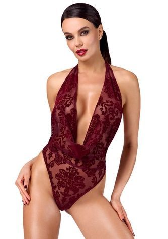 Боді Noir Handmade F386 Kink Royal cascade bodysuit M SX4169 - онлайн-сексшоп Сквітер
