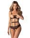 Боді Obsessive Euridia crotchless teddy XS/S SX3574,1 - інтернет-магазин інтимних товарів Squitter
