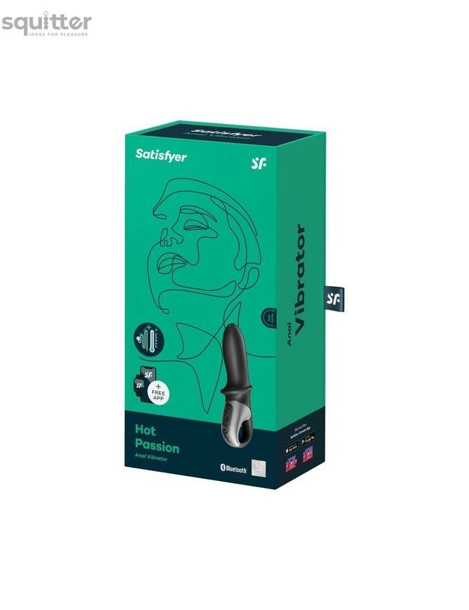 Анальный смарт вибратор с подогревом Satisfyer Hot Passion SO6090 - онлайн-сексшоп Сквитер