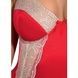 Корсет з пажами LORAINE CORSET red L/XL - Passion Exclusive, трусики PS22807,3 - інтернет-магазин інтимних товарів Squitter