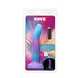 Фалоімітатор, що світиться у темряві, ADDICTION - Rave - 8" Glow in the Dark Dildo - Blue Purple SO6851 фото 8