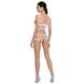 Бодистокинг-платье Passion BS089 white, мини, плетение в виде паутиныSO6387,4 - интернет-магазин интимных товаров Squitter
